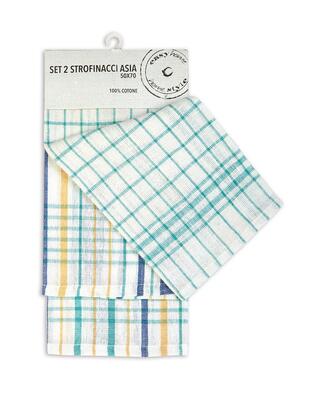 SET STROFINACCIO 2PZ ASIA 50X70 Tellini S.r.l. Ingrosso Abbigliamento